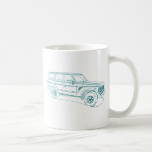Toy LandCruiser FJ60 1980-90 Coffee Mug