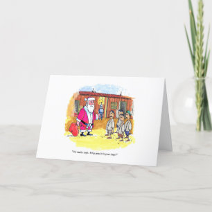 Toy Makers greeting card
