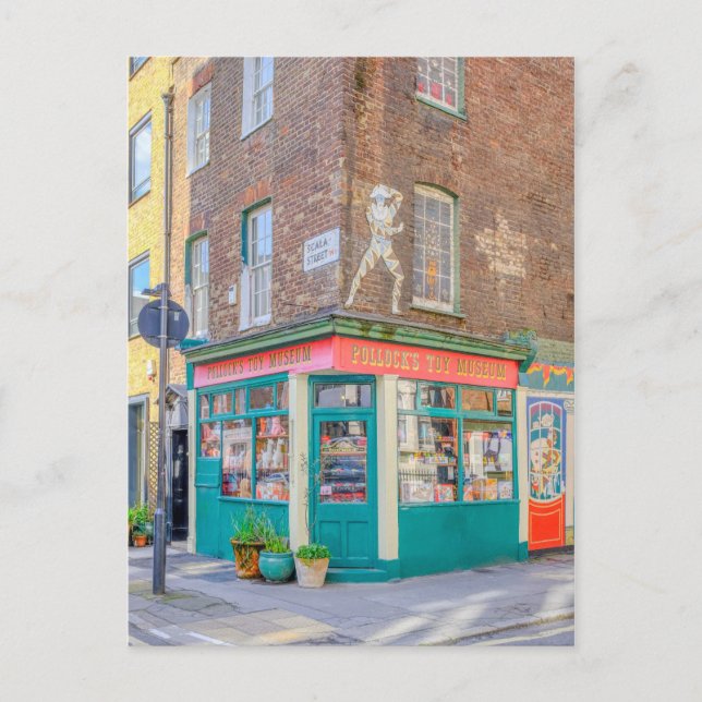 Toy Museum, Fitzrovia London UK Postcard (Front)