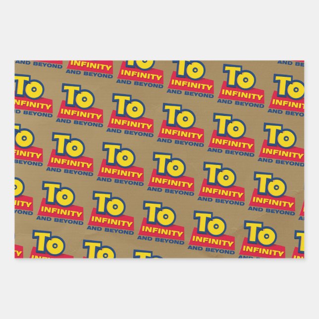 Toy Party Wrapping Paper Set (Front)