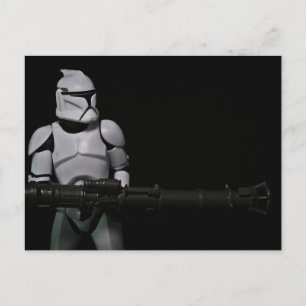 Toy Photography Action Figure Holiday Postcard