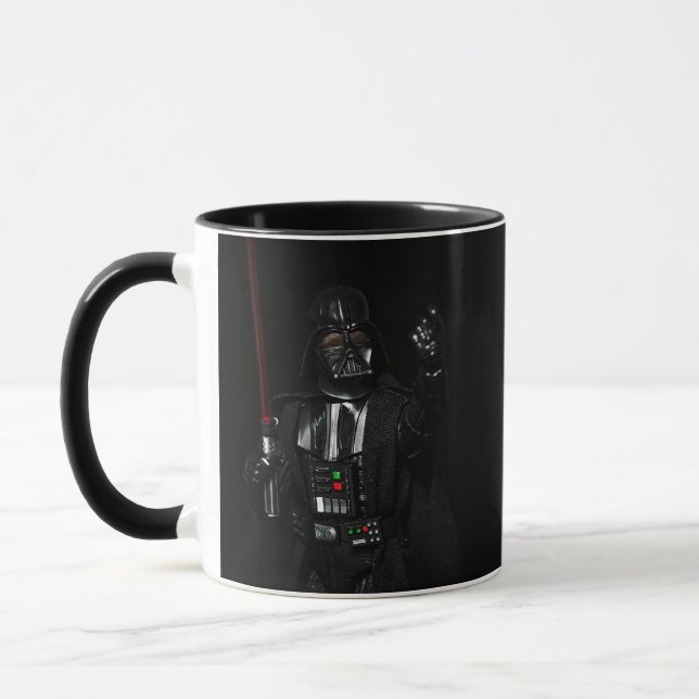 Toy Photography Sci Fi design Mug (Left)