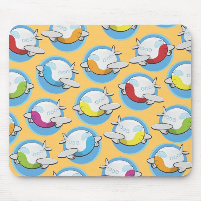 Toy Planes Mouse Mat (Front)