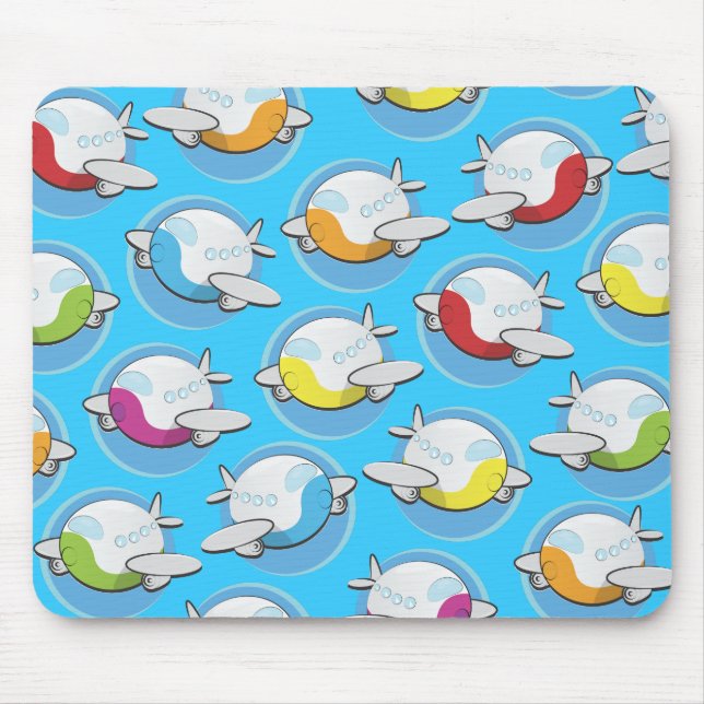 Toy Planes Mouse Mat (Front)