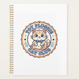 Toy Plushie Cat Cute Cat T-Shirt Design - Toy Plus Planner
