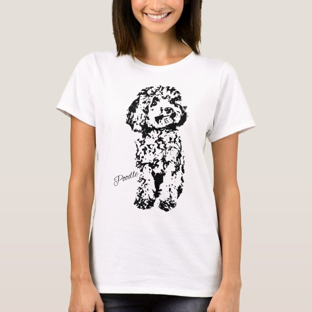 Toy Poodle Cute Dog Lover Gifts Womens Standard Po T-Shirt (Front)