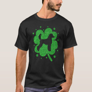 Toy Poodle Dog Shamrock Toy Poodle St Patrick's Da T-Shirt