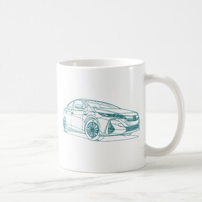Toy Prius Prime 2017 Coffee Mug (Right)