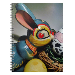 Toy Rabbit and  cow egg Notebook