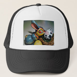 Toy Rabbit and  cow egg Trucker Hat