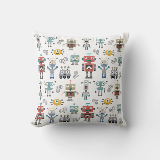 Toy Robots Cushion (Front)