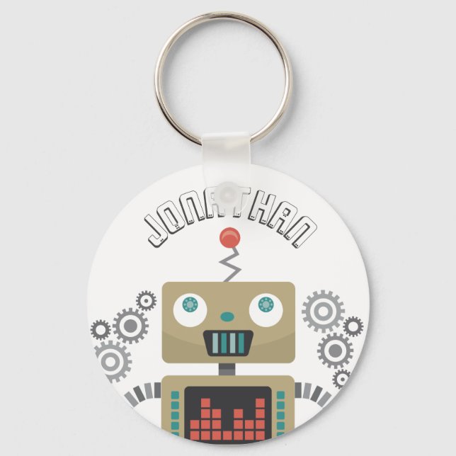 Toy Robots Key Ring (Front)