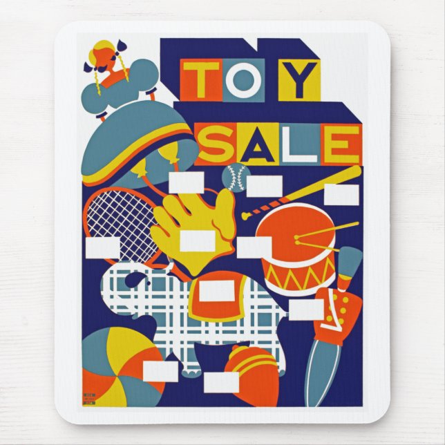 Toy Sale Mouse Mat (Front)
