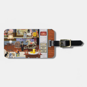 Toy Shop Luggage Tag