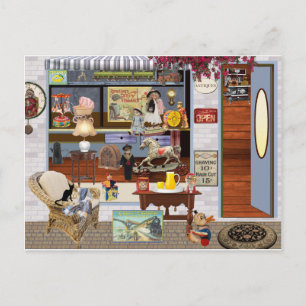 Toy Shop Postcard