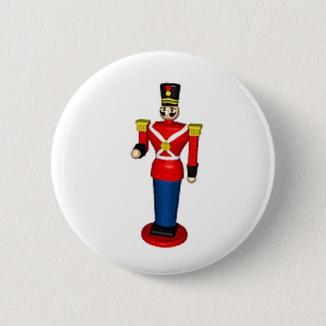 Toy Soldier 6 Cm Round Badge (Front)