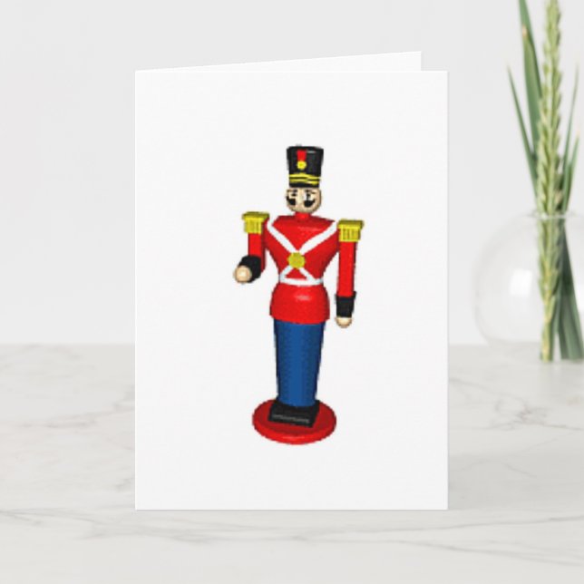 Toy Soldier Holiday Card (Front)