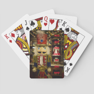 Toy Soldier Playing Cards