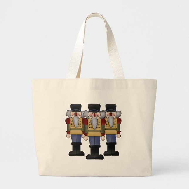 Toy Soldiers Large Tote Bag (Front)
