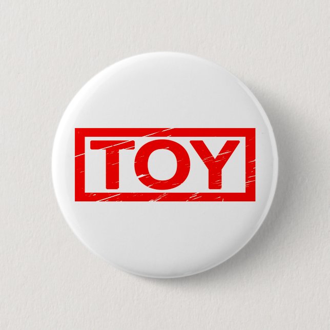 Toy Stamp 6 Cm Round Badge (Front)