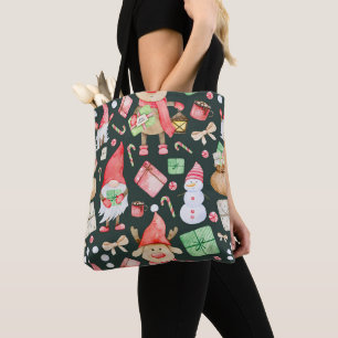 Toy Story Merry Christmas Pattern Modern       Tote Bag