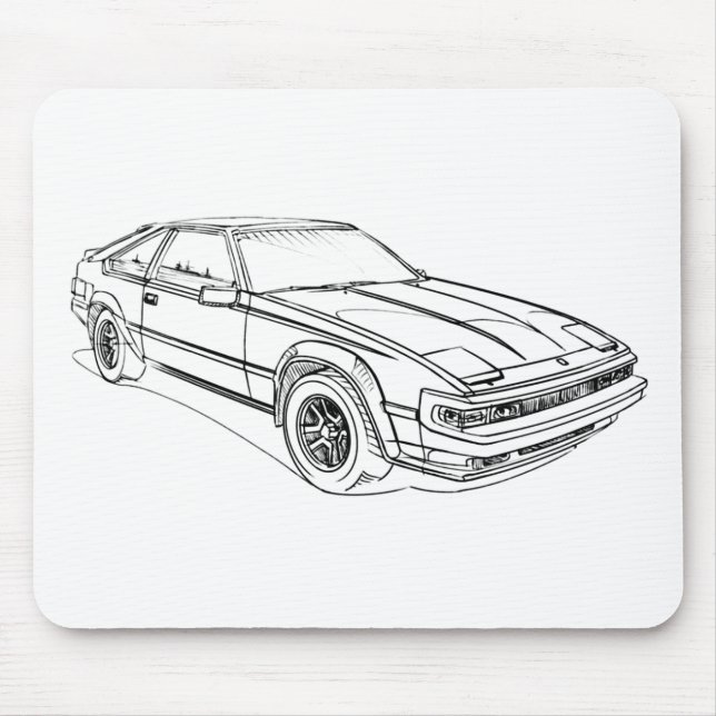 Toy Supra Mk2 1981 Mouse Mat (Front)