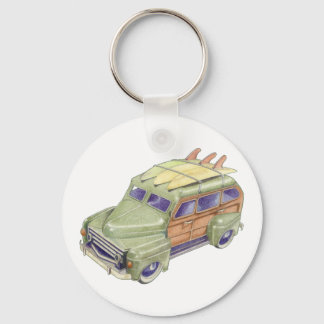 Toy Surf Car Keychain