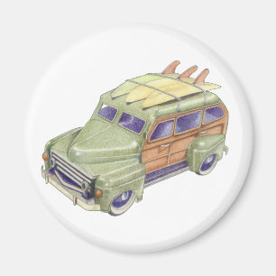 Toy Surf Car Magnet