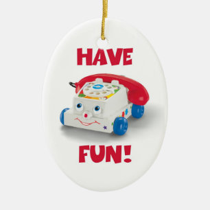 TOY TELEPHONE ornament