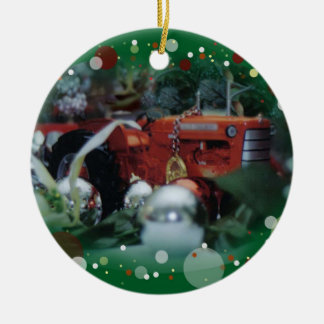 toy tractors for christmas 3 ceramic tree decoration