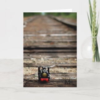 Toy Train Card