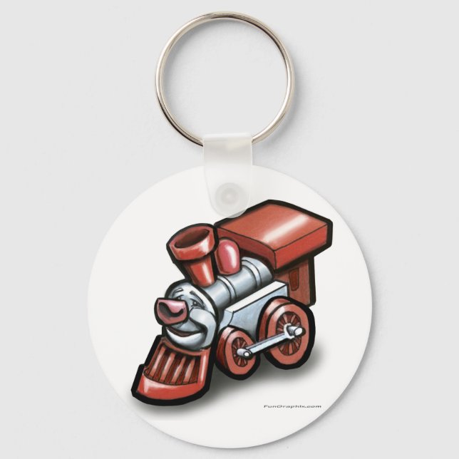 Toy Train Key Ring (Front)