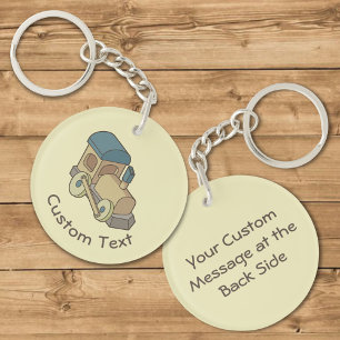 Toy Train Keychain