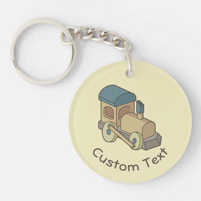 Toy Train Keychain (Front)
