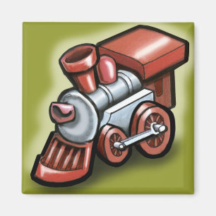 Toy Train Magnet