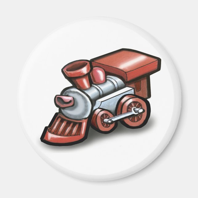 Toy Train Magnet (Front)