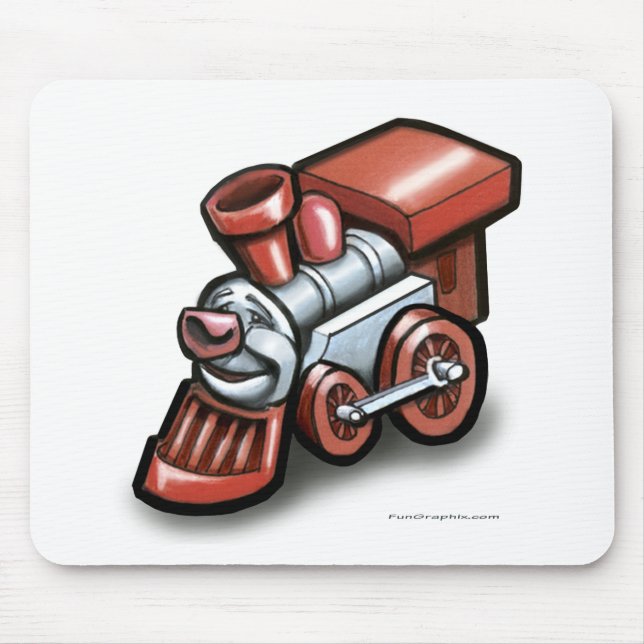 Toy Train Mouse Mat (Front)