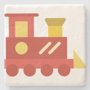 toy train stone coaster