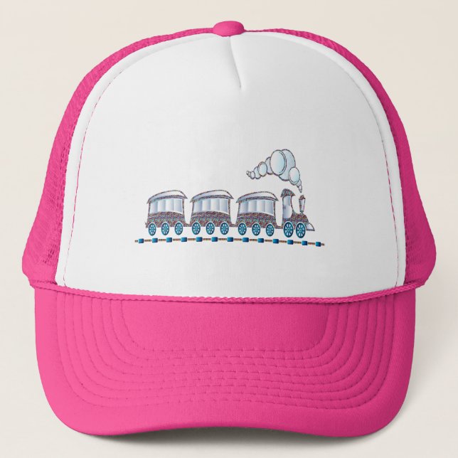 Toy Train Trucker Hat (Front)