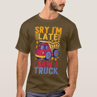 Toy Truck For Boys Boy Truck  T-Shirt