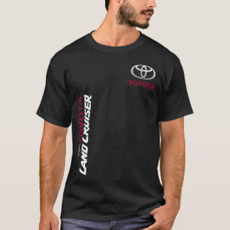 toyato land cruiser toyato black and white car T-Shirt