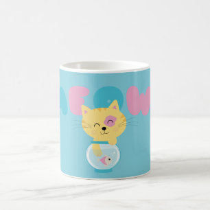 Toying kitten Meow! Coffee Mug