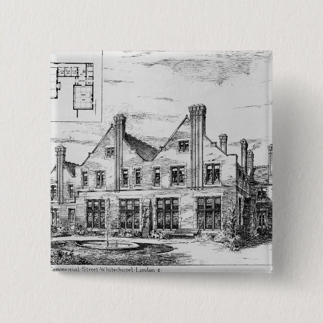 Toynbee Hall 15 Cm Square Badge (Front)