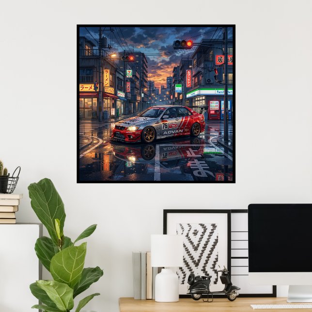 Toyota Altezza Touring Car Poster (Home Office)