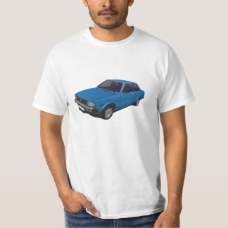 Toyota Corolla DX KE70 2-door blue t-shirt
