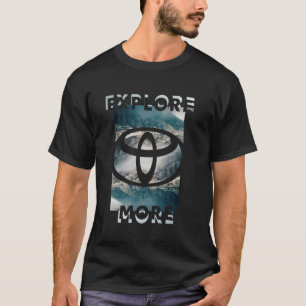 Toyota Explore More Epic Landscape Big Chest Poste T-Shirt