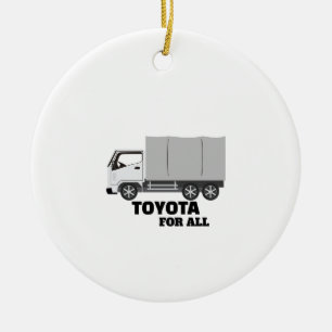 TOYOTA FOR ALL CERAMIC TREE DECORATION