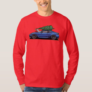 Toyota GR86 Santa Christmas Tree New Year Present T-Shirt