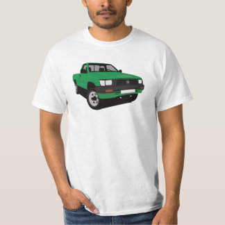 Toyota Hilux pickup - green - T-Shirt