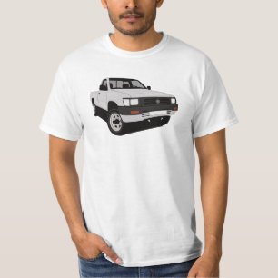 Toyota Hilux pickup - light gray - T-Shirt